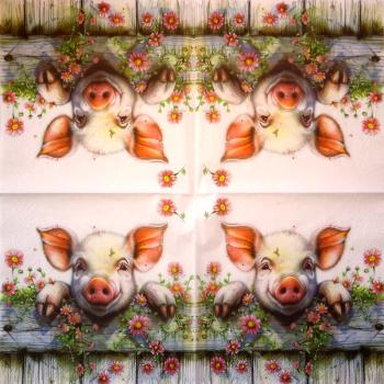 080 Pigs - 3-ply - Nouveau